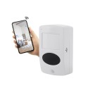 Rilevatore di movimento della telecamera WIFI, batteria a lunga durata, rilevamento del movimento di 1 anno