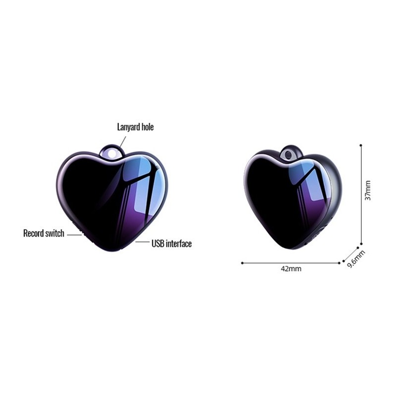 copia del mini registratore audio Padlock 20 ore