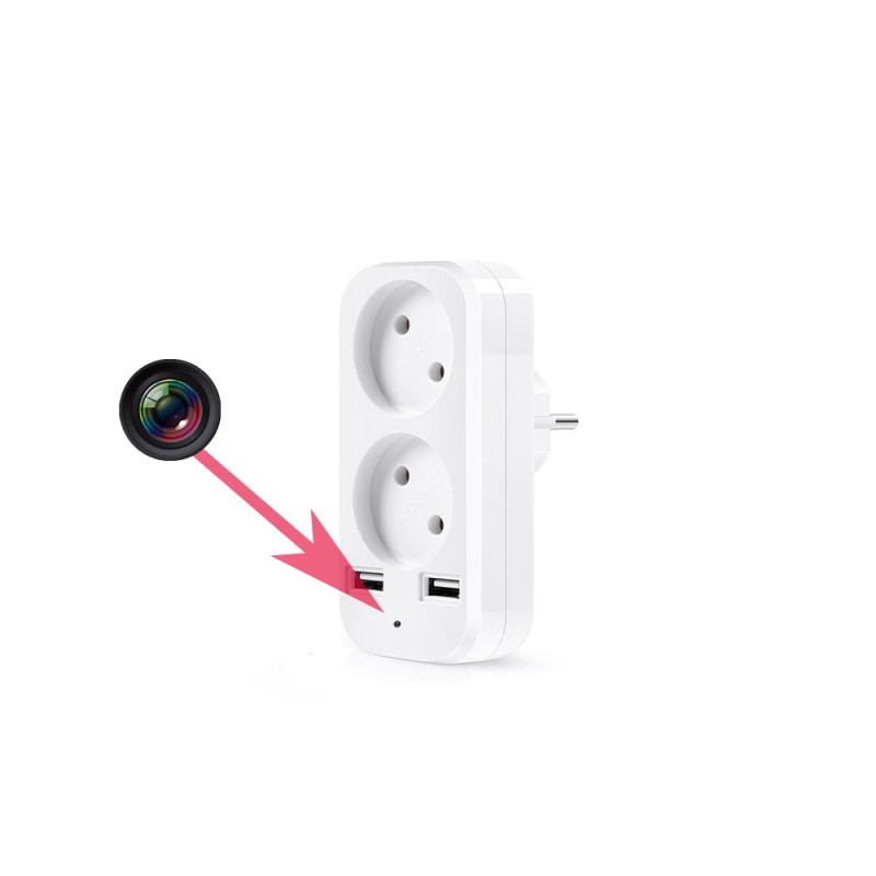 Videocamera WiFi Nascosta 1080P Con Visione Notturna E Rilevamento Movimento - Baby Monitor Per Casa E Ufficio - 2