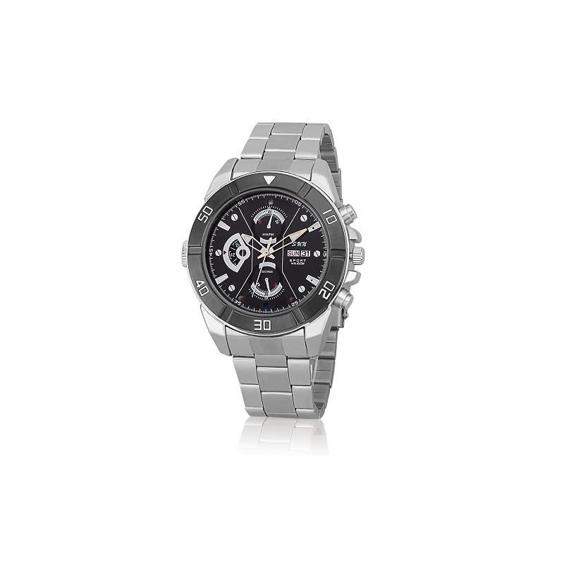 Orologio in Metallo con Fotocamera Full HD, Visione Notturna e Microfono Integrato