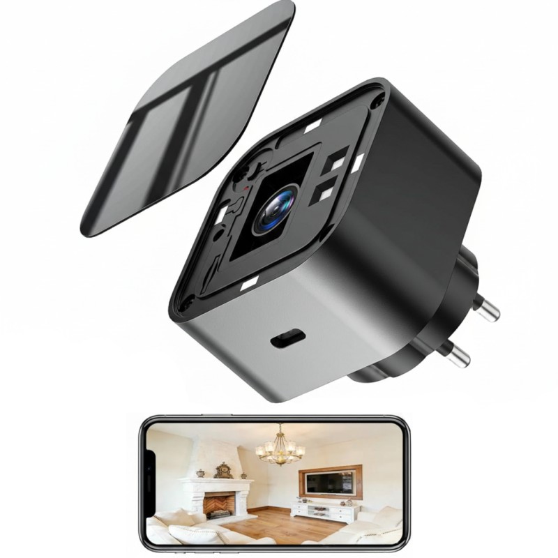 Full HD WiFi Camera in USB Type-C Charger