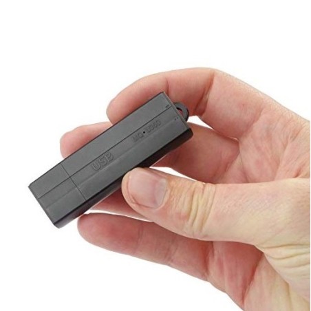 Registratore vocale USB con rilevamento audio – fino a 25 giorni e 288 ore