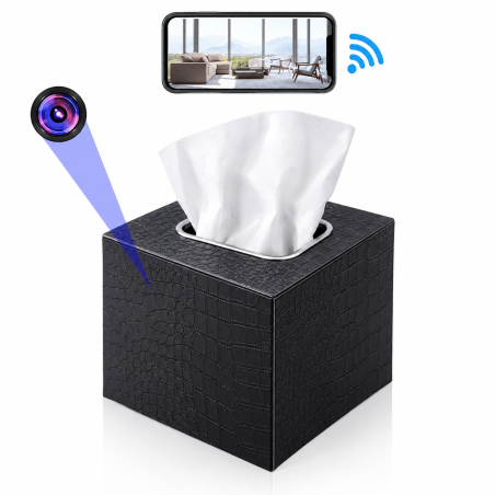 Telecamera WIFI in scatola di fazzoletti con accesso remoto