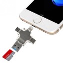 Lettore di schede Micro SD compatibile con iPhone e Android