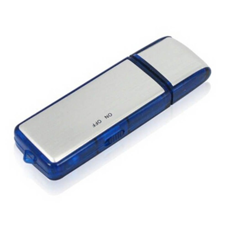 Microphone recorder with 8Go USB key