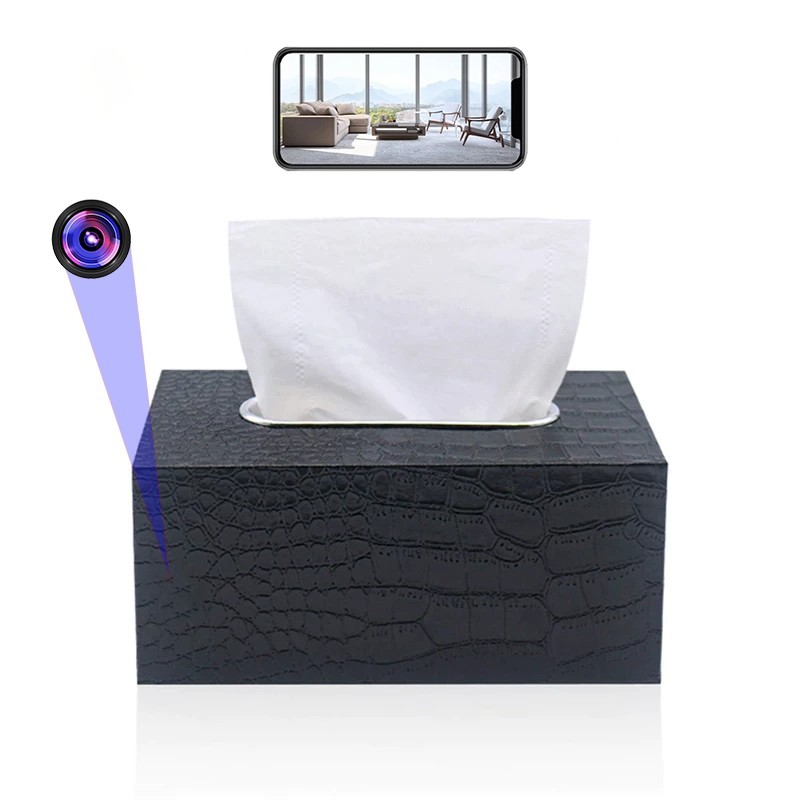 WiFi Camera in Tissue Box with Remote Access