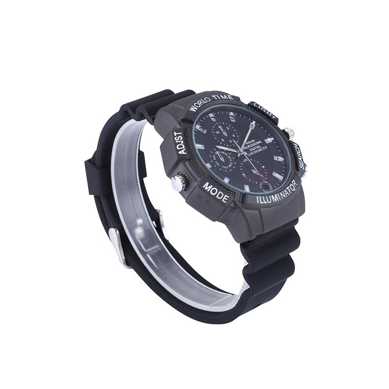 Orologio con fotocamera sportiva Full HD fino a 2 ore