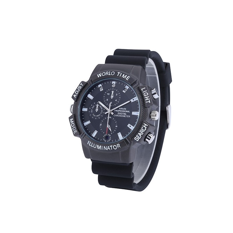 Orologio con fotocamera sportiva Full HD fino a 2 ore