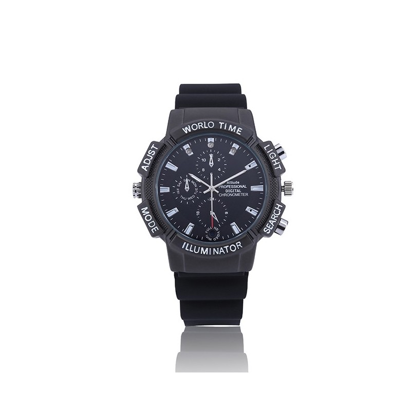 Orologio con fotocamera sportiva Full HD fino a 2 ore